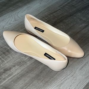 Nine West Nude Flats